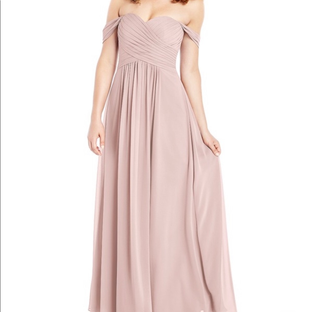 Dusty Rose bridesmaid dress